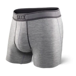 Saxx Blacksheep Boxer Fly Charcoal -Men Clothing Shop 76c98cc72170b6fcafbd2a155efb2b6a