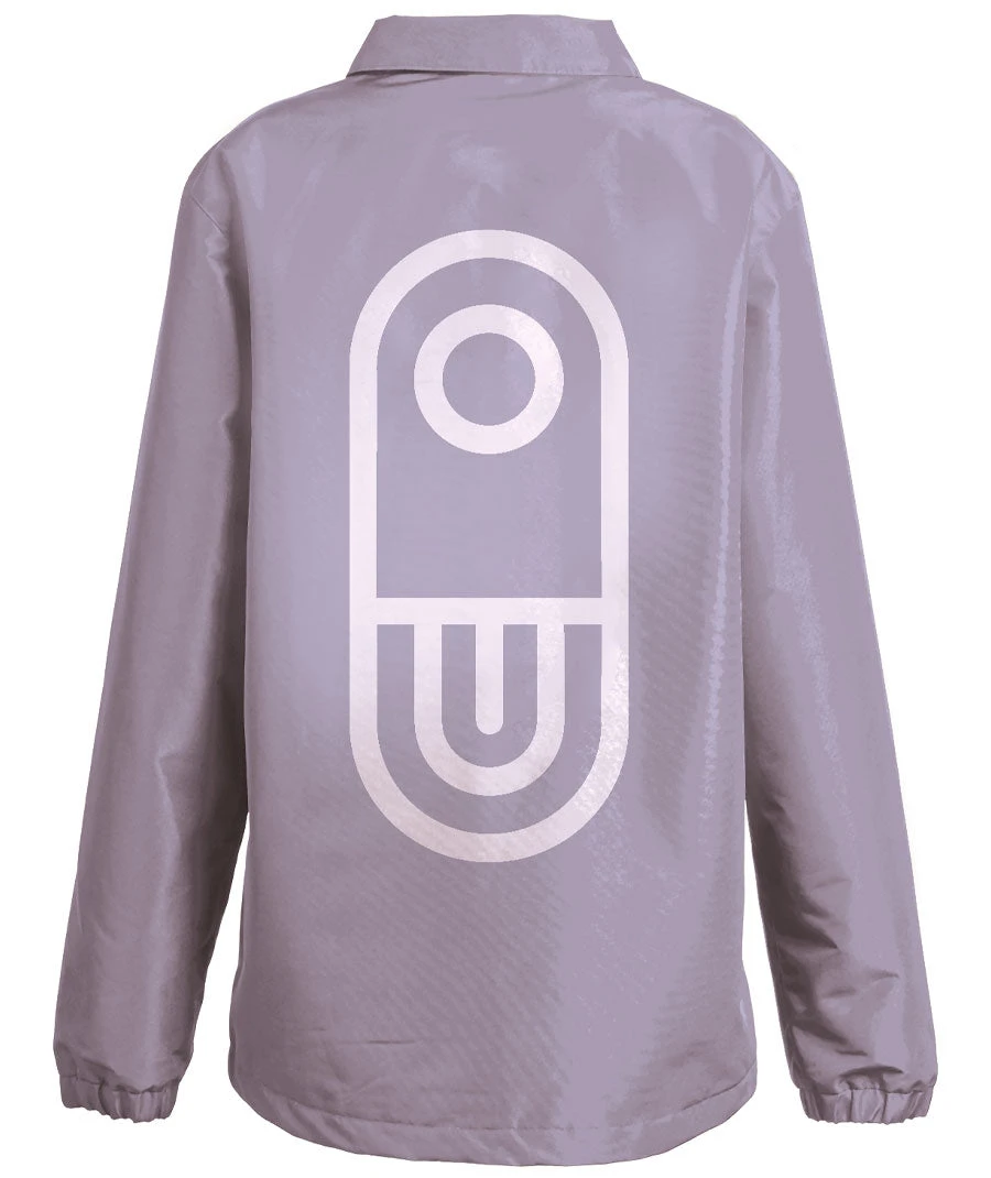 Airblaster Men's Bruiser Coach Jacket Dark Lavender 2023 2 Airblaster Men's Bruiser Coach Jacket Dark Lavender 2023 - Image 2