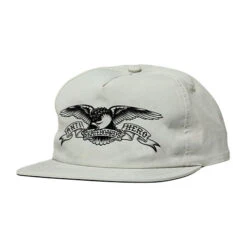 Anti-Hero Basic Eagle Snapback Cap Light Grey