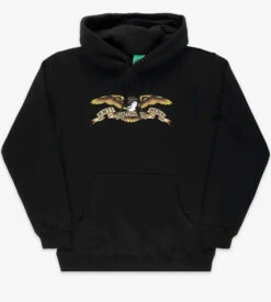 Anti-Hero Eagle Hooded Sweatshirt Black