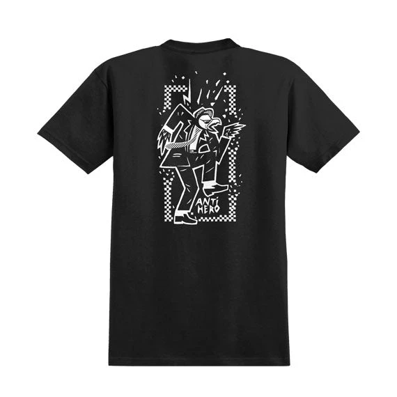 Antihero Rude Bwoy T-Shirt Black/White 1 Antihero Rude Bwoy T-Shirt Black/White