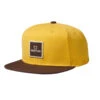 Brixton Alpha Square MP Snapback Bright Gold/Desert Palm