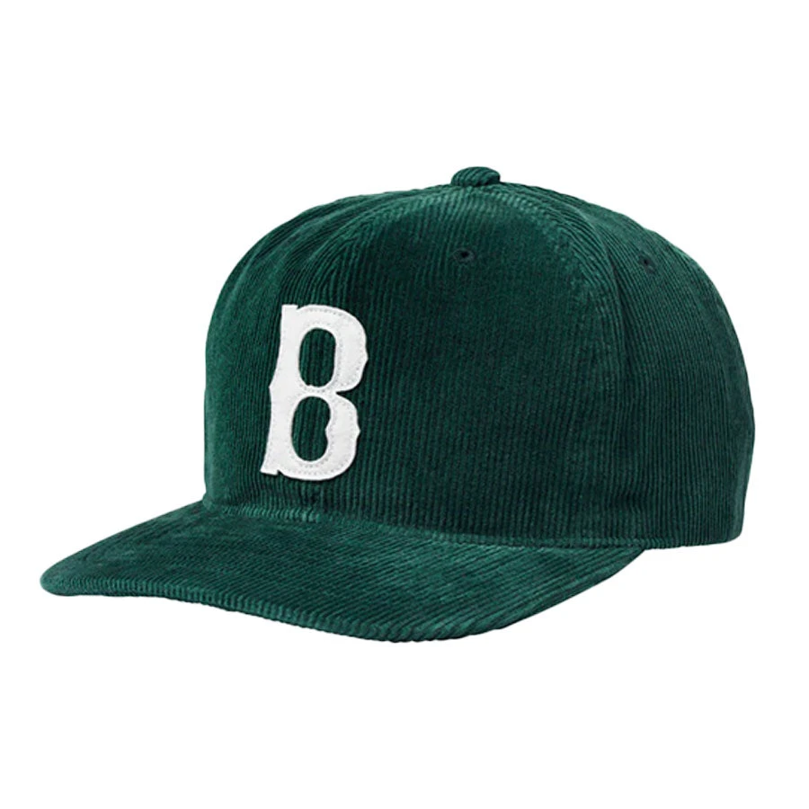 Brixton Big B Medium Profile Cap Dark Forest 1 Brixton Big B Medium Profile Cap Dark Forest