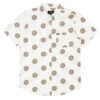Brixton Charter Print Short Sleeve - Off White/Autumn