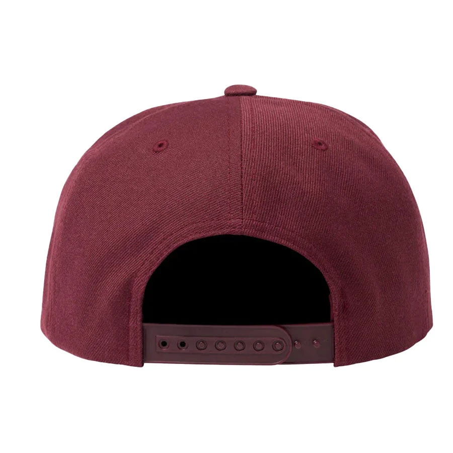 Brixton Oath III Snapback Mahogany 2 Brixton Oath III Snapback Mahogany - Image 2