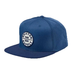 Brixton Oath III Snapback Washed Navy/Indie Teal