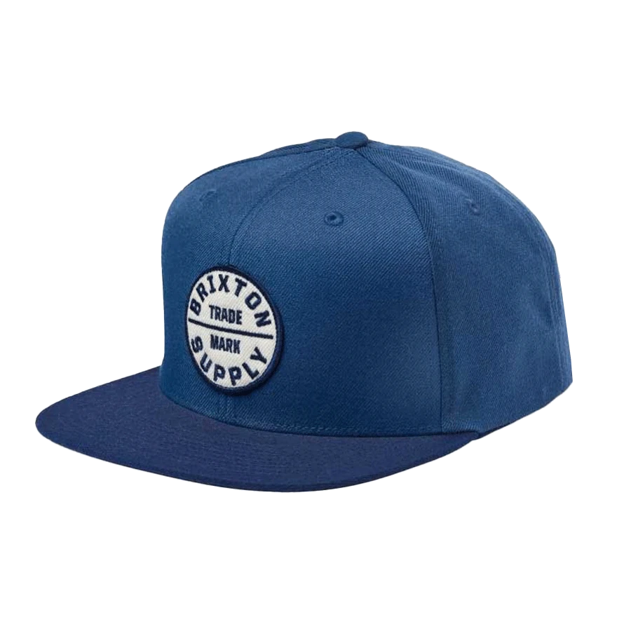 Brixton Oath III Snapback Washed Navy/Indie Teal 1 Brixton Oath III Snapback Washed Navy/Indie Teal