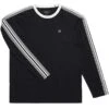 Brixton Este Long Sleeve T-Shirt - Black/White
