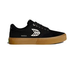 Cariuma Naioca Pro - Gum/Black Suede/Canvas Ivory