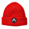 Crab Grab Circle Patch Beanie Red 2024