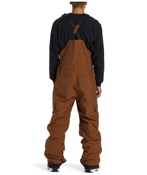 DC Men's Docile Bib Pant Bison 2024 2 DC Men's Docile Bib Pant Bison 2024 - Image 2