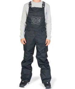 DC Men's Docile Bib Pant - Black 2023