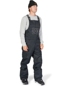 DC Men's Docile Bib Pant - Black 2023 -Men Clothing Shop DC Men s Docile Bib Pant Black 2023 5