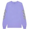 Fucking Awesome Spiral Long Sleeve T-Shirt - Violet