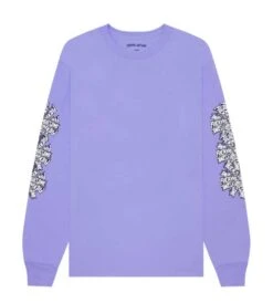 Fucking Awesome Spiral Long Sleeve T-Shirt - Violet