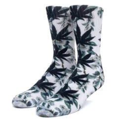 HUF Digital Plantlife Sock - White