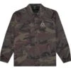 HUF Essentials Triple Triangle Coaches Jacket - Woodland