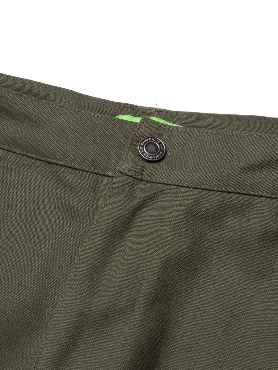 HUF Gilman Double Knee Pant - Olive 6 HUF Gilman Double Knee Pant - Olive - Image 6