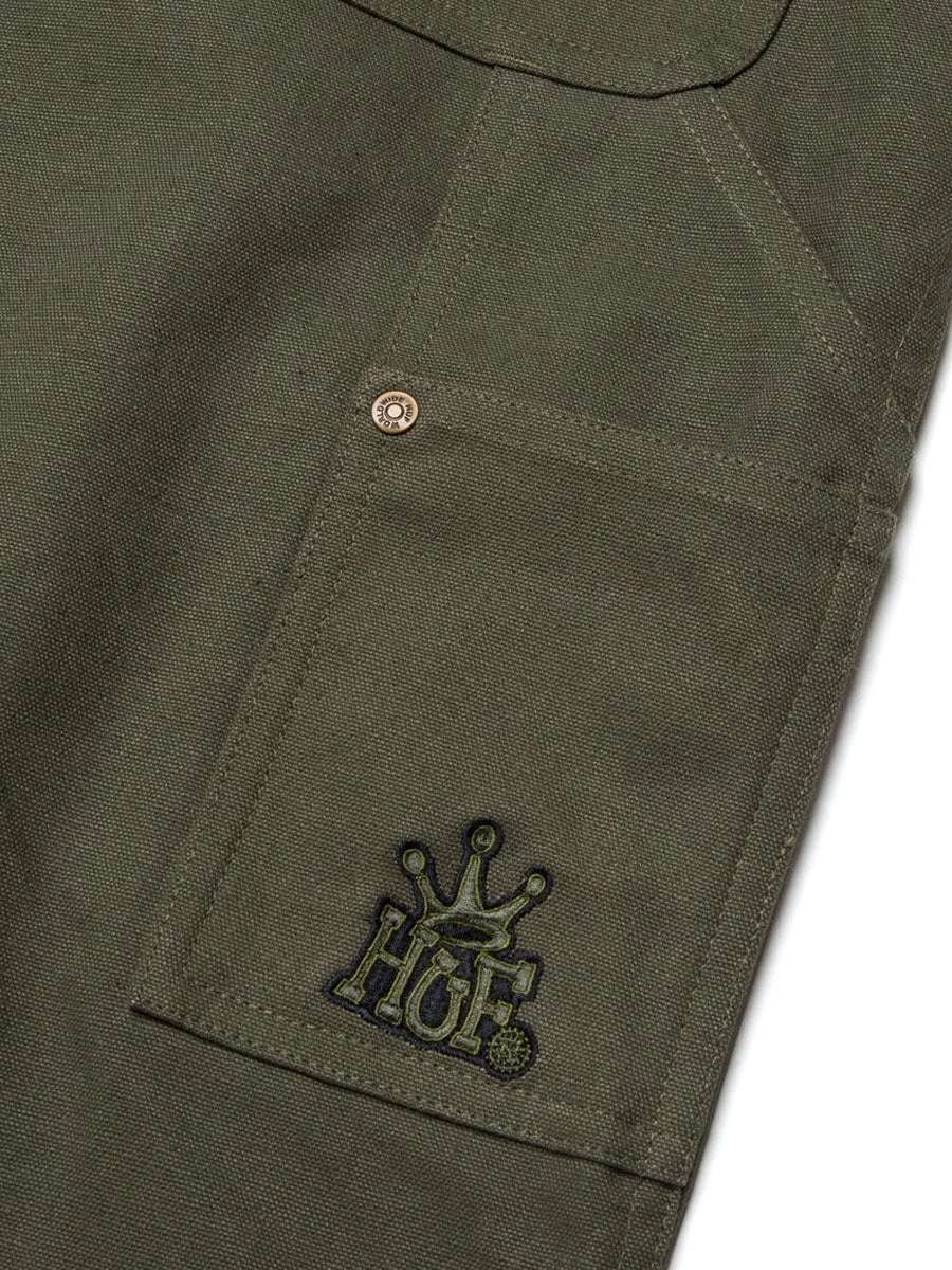 HUF Gilman Double Knee Pant - Olive 3 HUF Gilman Double Knee Pant - Olive - Image 3