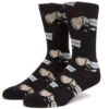 HUF Good Fortune Sock Black