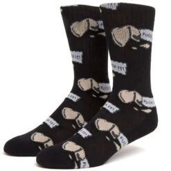 HUF Good Fortune Sock Black