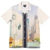HUF Prestige Short Sleeve Resort Shirt - White