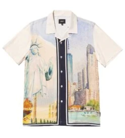 HUF Prestige Short Sleeve Resort Shirt - White