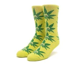 HUF Green Buddy Strains Socks - Green