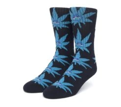 HUF Green Buddy Strains Socks - Navy