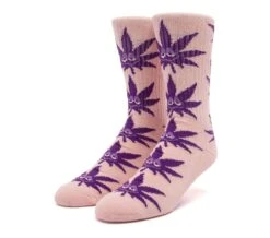 HUF Green Buddy Strains Socks - Pink