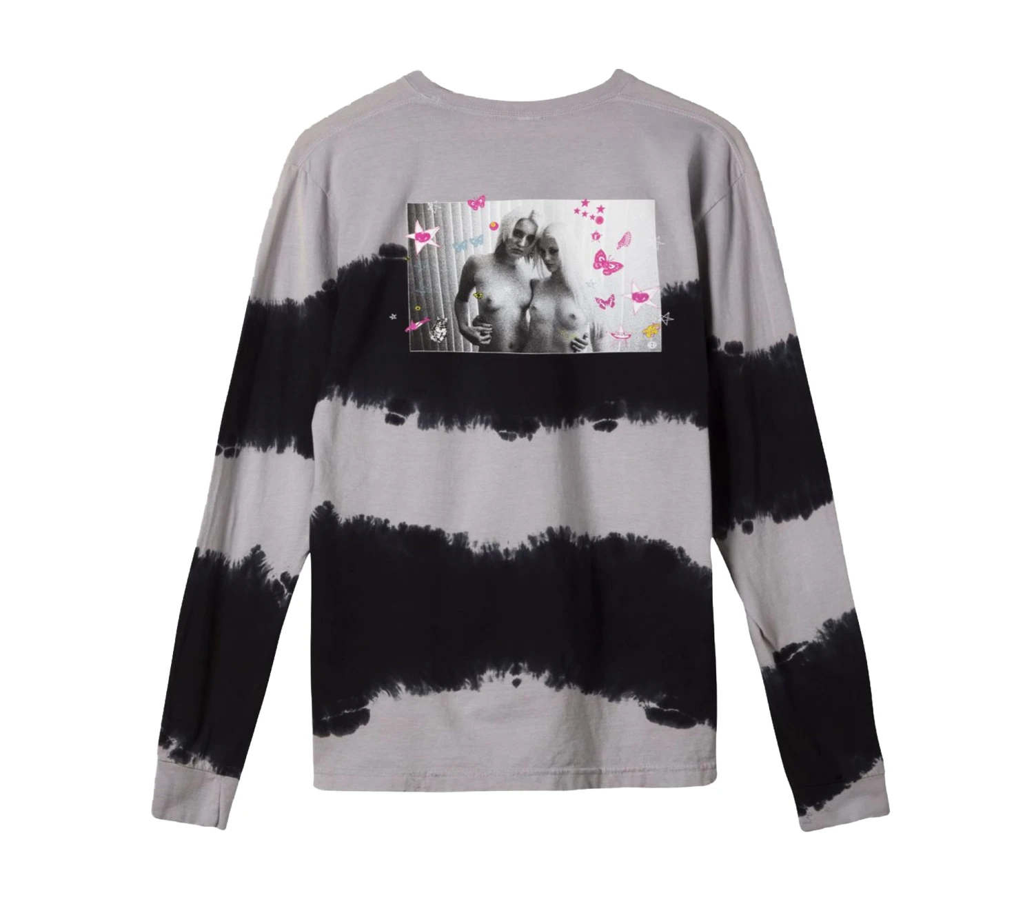 HUF Kei Girls Wash Long Sleeve T-shirt - Black 2 HUF Kei Girls Wash Long Sleeve T-shirt - Black - Image 2