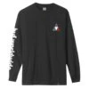 HUF Prism Triple Triangle Long Sleeve T-Shirt - Black