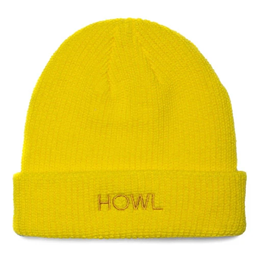 Howl Gasoline Beanie Yellow 1 Howl Gasoline Beanie Yellow