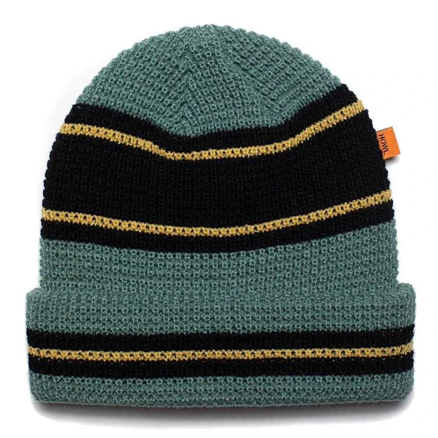 Howl Stripe Beanie Dark Teal 2023 1 Howl Stripe Beanie Dark Teal 2023