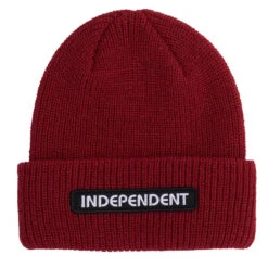 Independent B/C Groundwork Beanie Red