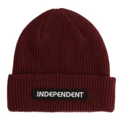 Independent B/C Groundwork Beanie Burgundy