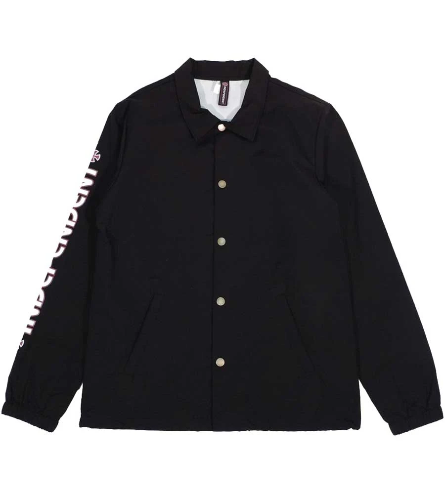 Independent Bar/Cross Coach Jacket - Black 1 Independent Bar/Cross Coach Jacket - Black