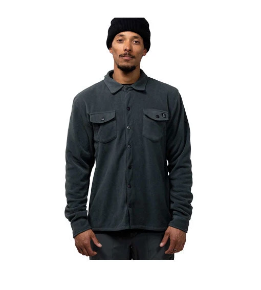 Jones Men's December Fleece Shirt Dawn Blue 2024 2 Jones Men's December Fleece Shirt Dawn Blue 2024 - Image 2