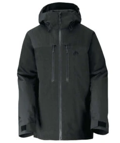 Jones Men's Mountain Surf Parka Jacket Black 2022