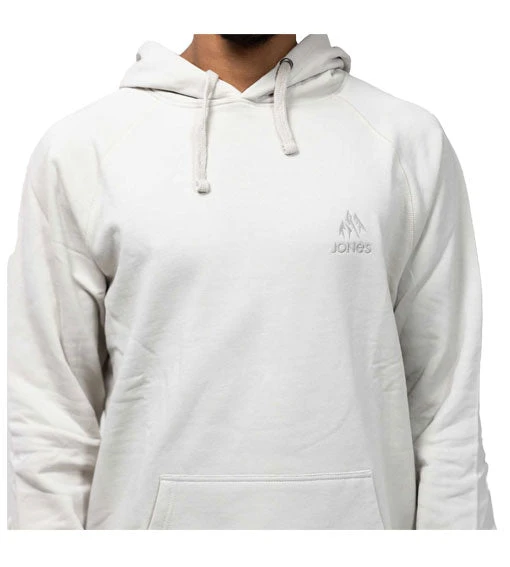 Jones Men's Truckee Organic Hoodie Mineral Gray 2024 2 Jones Men's Truckee Organic Hoodie Mineral Gray 2024 - Image 2