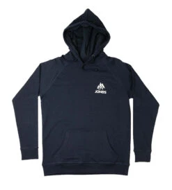 Jones Men's Truckee Pullover Oganic Cotton Hoody - Black 2022