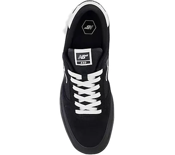 New Balance Numeric 440 - Synthetic Black/White 3 New Balance Numeric 440 - Synthetic Black/White - Image 3