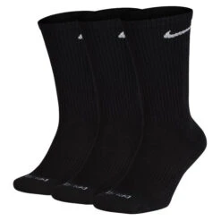 Nike Everyday Plus Cushioned Socks - Black/White