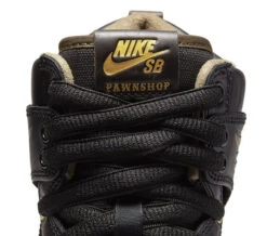 Nike SB Dunk High OG QS - Black/Black-Metallic Gold -Men Clothing Shop Nike SB Dunk High OG QS Black Black Metallic Gold 4