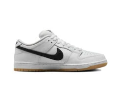 Nike SB Dunk Low Pro -White/Black-White-Gum Light Brown