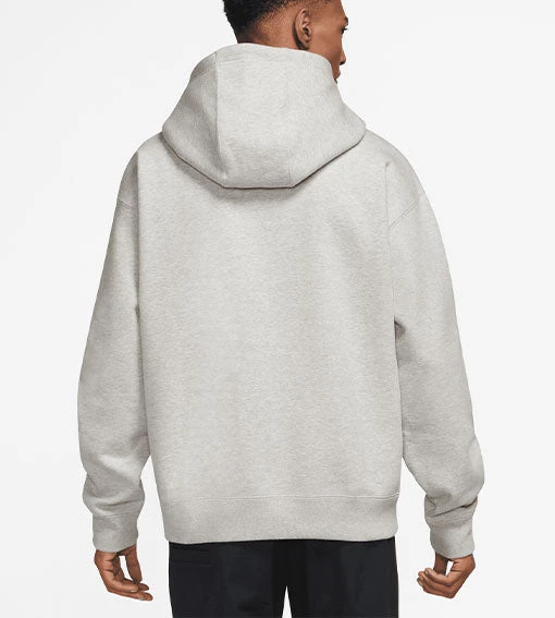 Nike SB HBR HD Pullover Hoodie - Grey Heather/White 2 Nike SB HBR HD Pullover Hoodie - Grey Heather/White - Image 2
