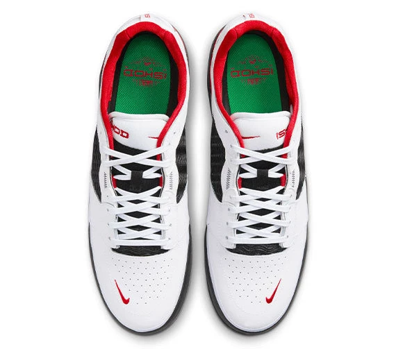 Nike SB Ishod Wair Premium - White/Black-University Red-Black 3 Nike SB Ishod Wair Premium - White/Black-University Red-Black - Image 3