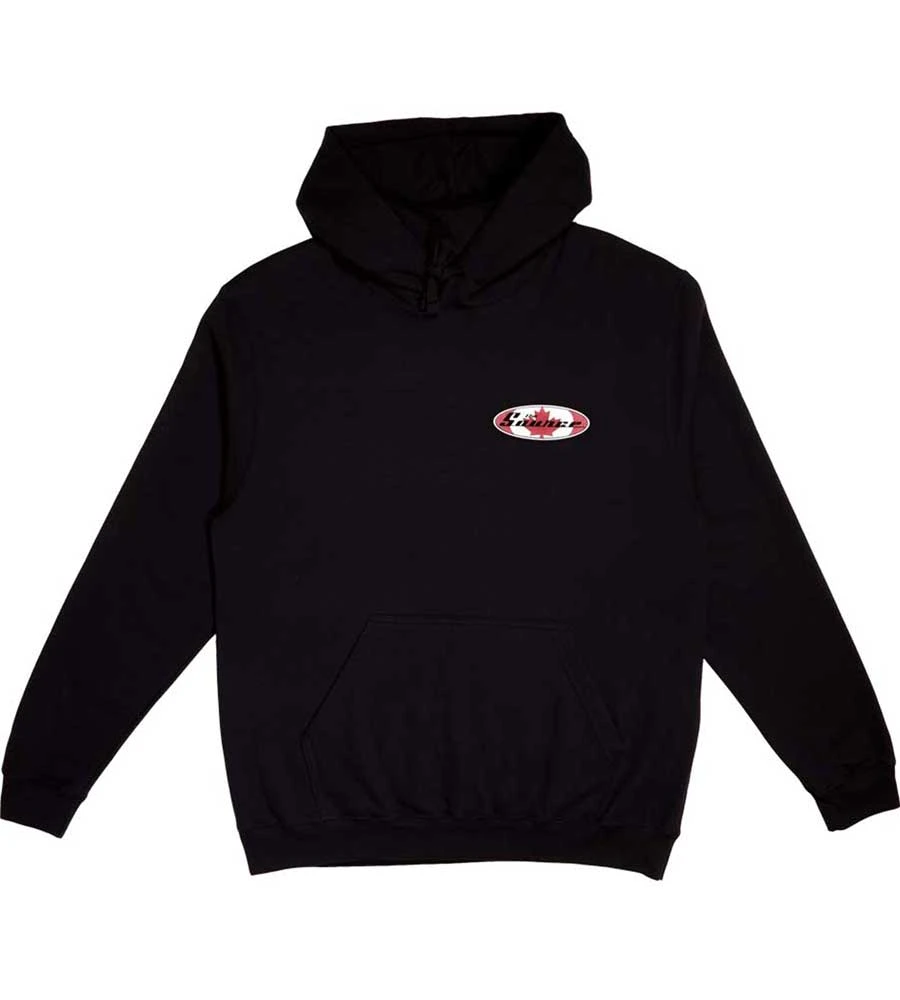 The Source Midweight OG Leaf Hoodie - Black 1 The Source Midweight OG Leaf Hoodie - Black