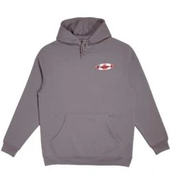 The Source Heavyweight OG Leaf Hoodie - Charcoal