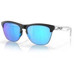 Oakley Frogskins Lite - Matte Black/Matte Clear W/Prizm Sapphire